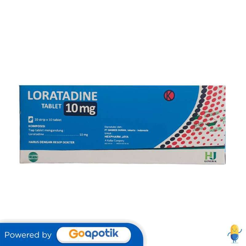 Jual Loratadine Hexpharm 10 Mg Box 100 Tablet Di Seller Apotek Era ...