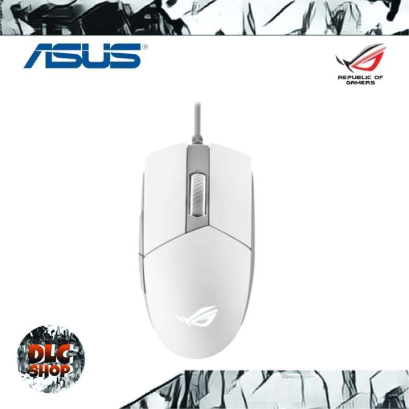 Promo Asus Rog Strix Impact Ii Moonlight White 6.200 Dpi Rgb Gaming ...