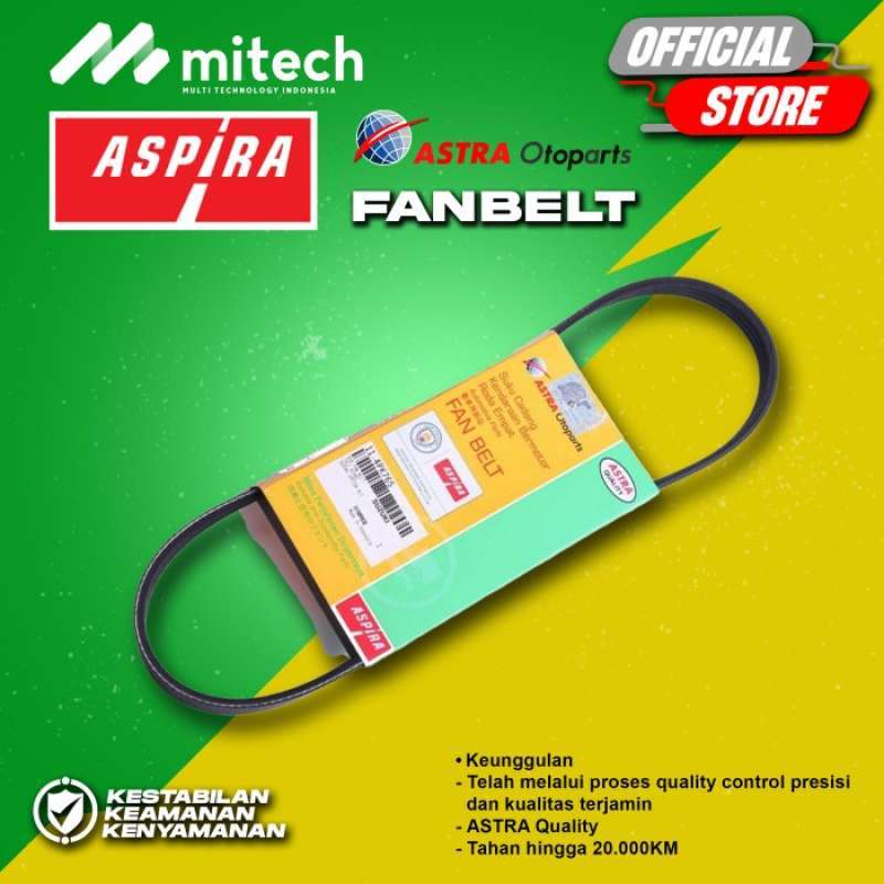 Promo Fan Belt Ertiga Power Steering / Alternator Aspira 5Pk 895 Diskon