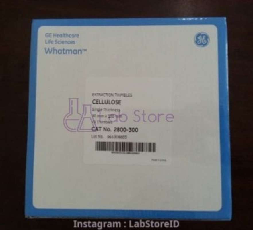 Promo Cellulose Extraction Thimble Single Thickness Whatman 2800300