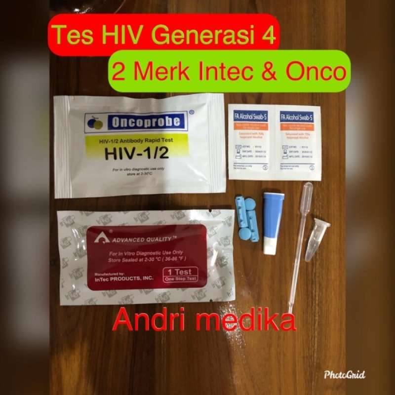 Promo Tes Hiv Whole Blood Merk Sd Isi 2 Tes Card Diskon 17 di Seller