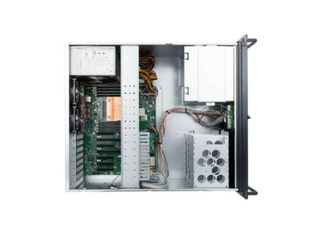 Psu R400 Promo Inwin Iw-r400-01n Open-bay 4u Server Chasis + Psu 600w Bronze ...