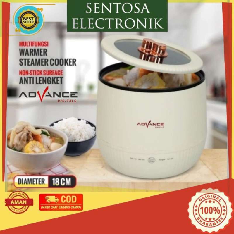 Promo Panci Listrik Serbaguna Advance C-330 Steamer & Rice Cooker