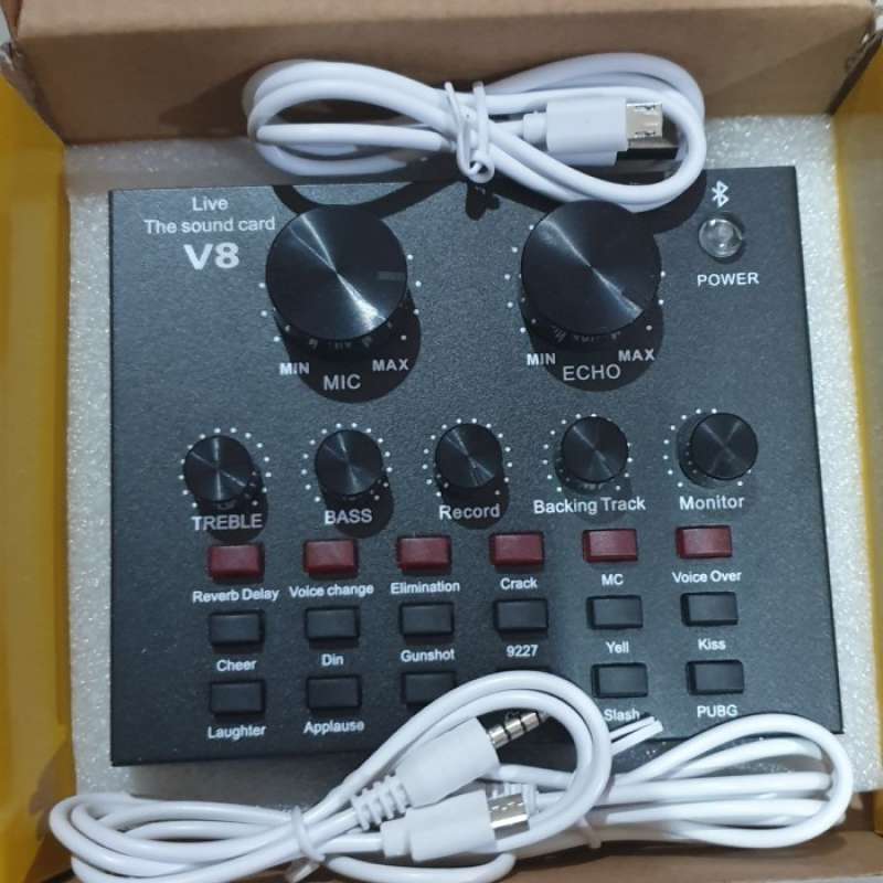 Jual Sound Card V8 Mixer Soundcard V8 Audio Usb External Soundcard V8 jual-sound-card-v8-mixer-soundcard-v8-audio-usb-external-soundcard-v8