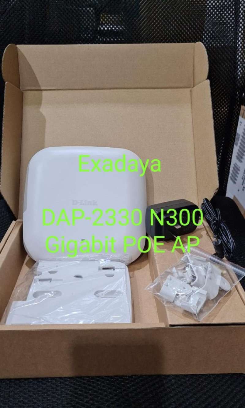 Promo DAP2330 Ceiling N300 Wireless Gigabit PoE Access Point DLINK