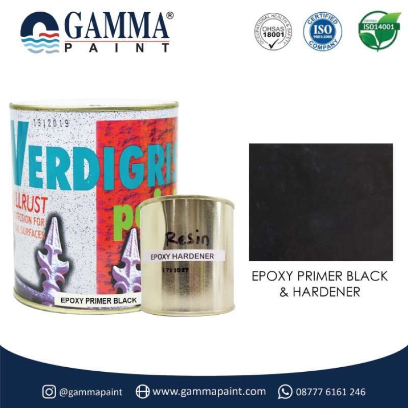 Promo Verdigris Wrought Iron Paint Epoxy Primer & Hardener 1L