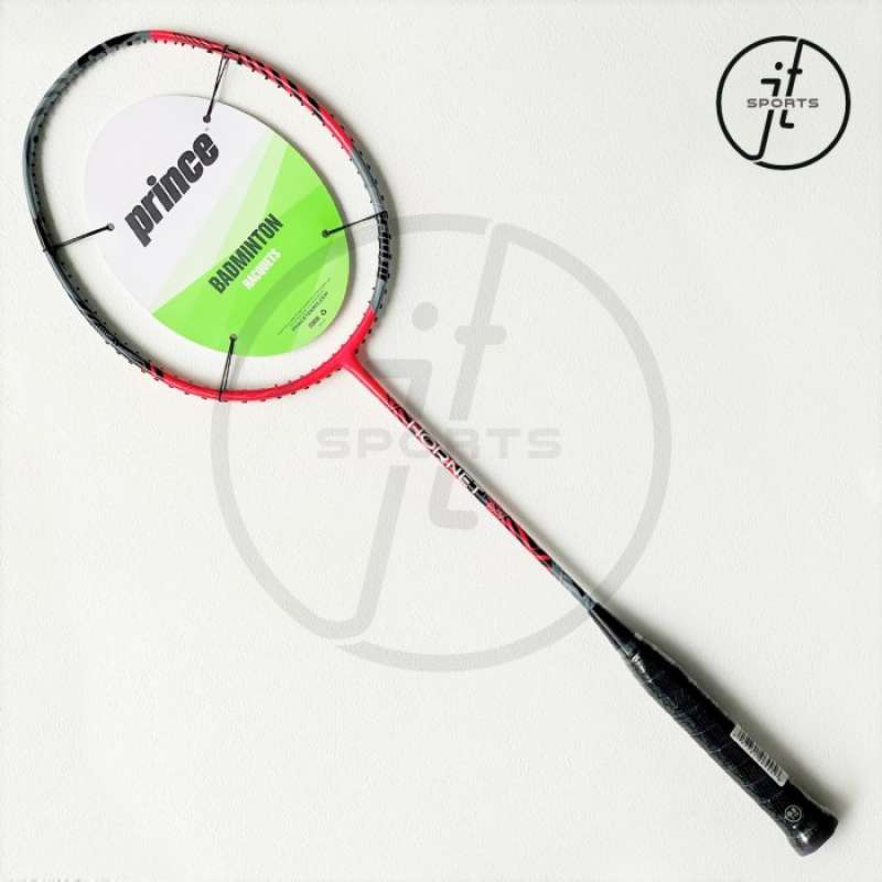 Jual Raket Bulu Tangkis Prince Red Badminton Racket Original di