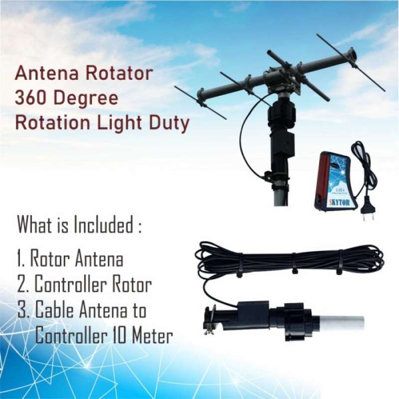Promo Pengarah Antena Rotator Antenna Rotor360 Degree Rotation Skytor S ...