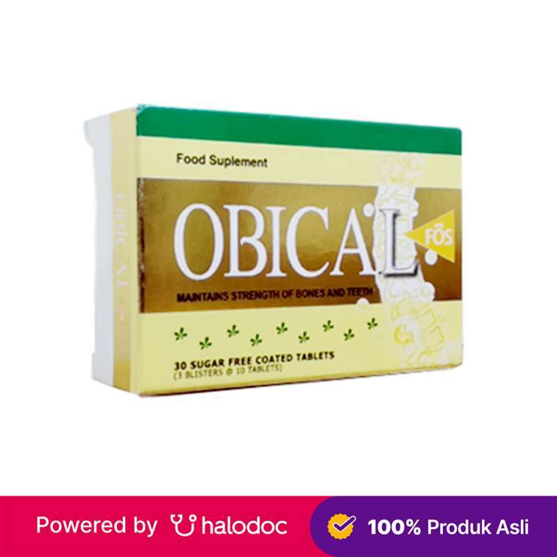 Jual Obical 10 Tablet Di Seller Apotek Helios Medika Saharjo - Menteng ...