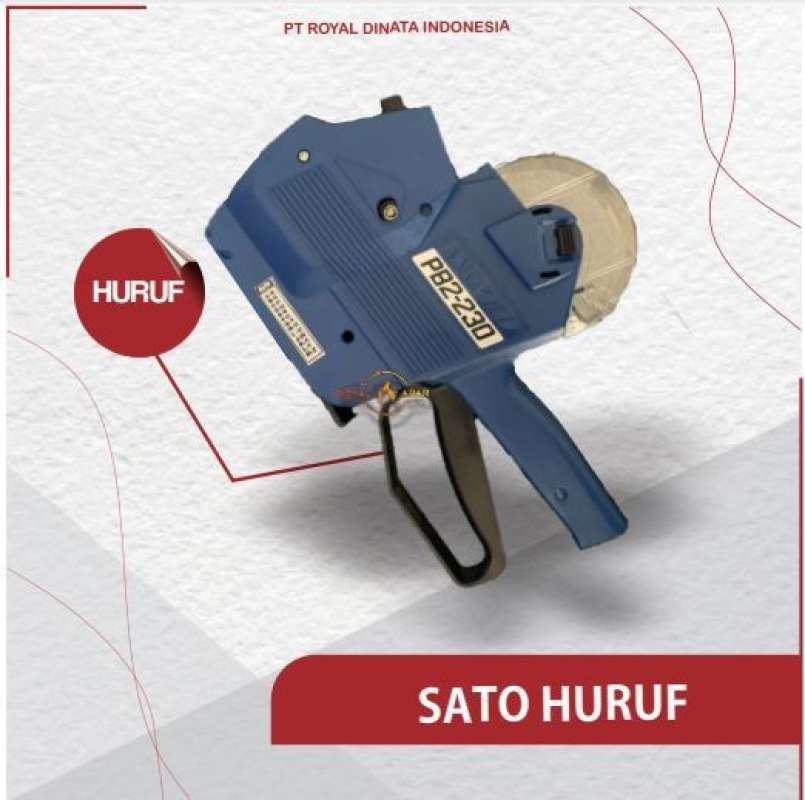 Kit De 5 Encreurs Noirs Pour Étiqueteuse SATO PB2 | Recharge Originale Longue Durée