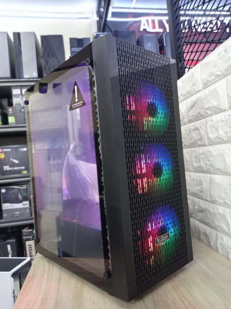 Jual Pc Casing Gaming Pccooler Diamond Ma100 Mesh Black | Case Cpu ...