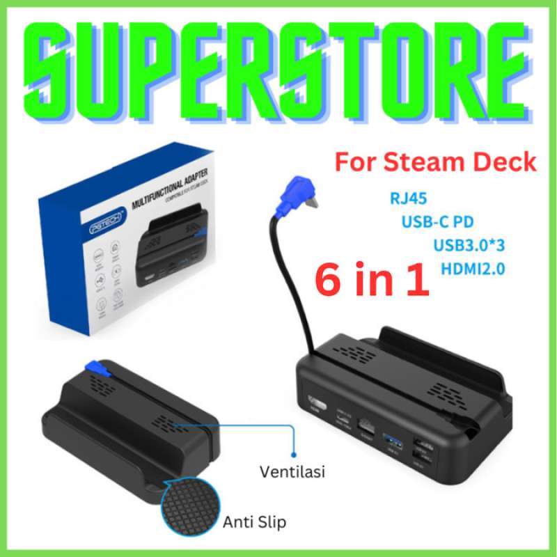 Steam Streamer Adapter Jual Steam Deck Pgtech Dock Original Murah - Harga Diskon April 2024 ...