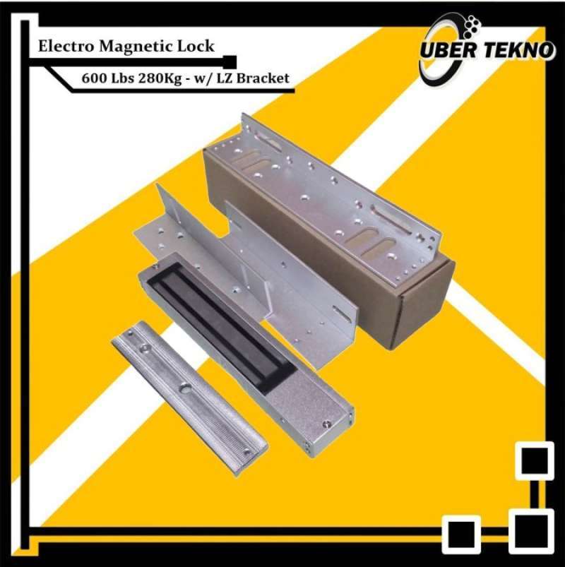 Promo Electro Lock 600 Lbs with LZ Bracket EM Lock Access