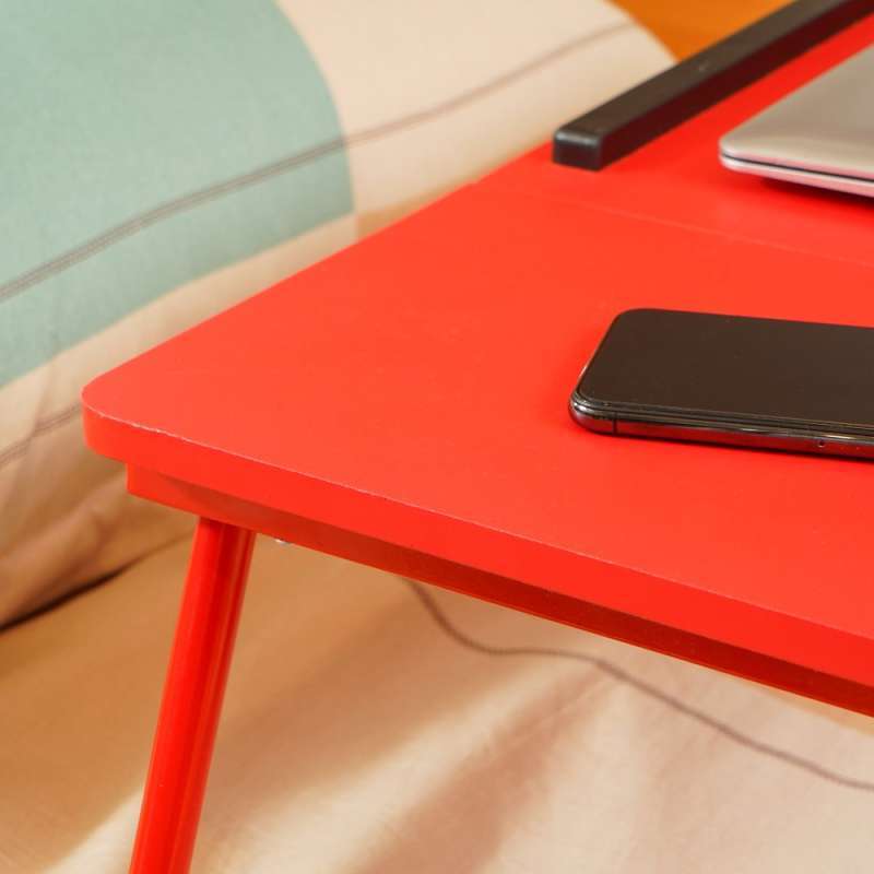 Jual Oxy Meja Lipat - Merah Folding Table Foldable Study Desk Meja ...