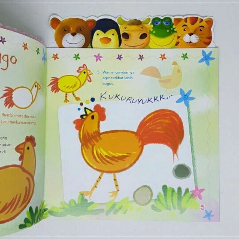 Promo Buku Mewarnai Anak-pintar Menggambar Binatang-bestari Kids Diskon