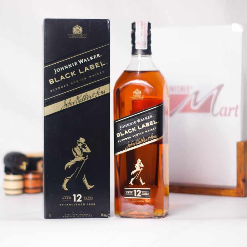 Jual Johnnie Walker Black Label 12 Years Old 1l Di Seller Kontener Mart Jual johnnie walker black label 12 years old 1l di seller kontener mart
