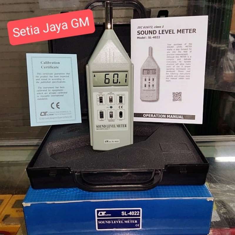 Promo Sound Level Meter Lutron Sl-4022 Diskon 23% Di Seller Cv Kinesia ...