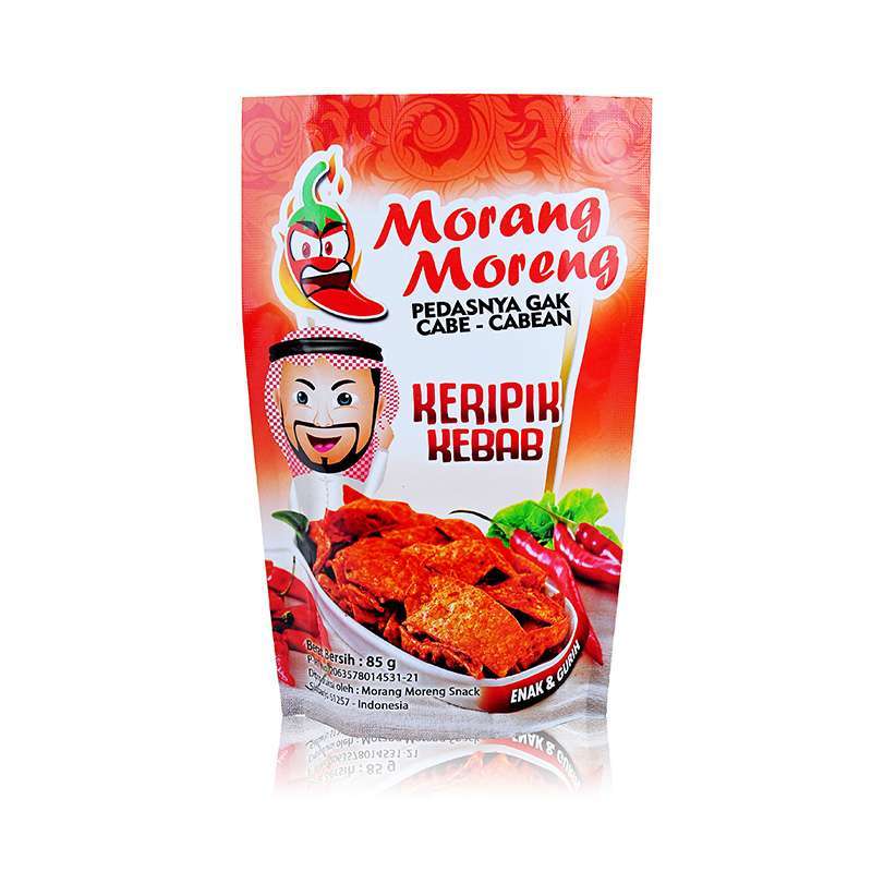 Promo Keripik Kebab Pedas Extra Hot Aneka Rasa Morang Moreng Snack