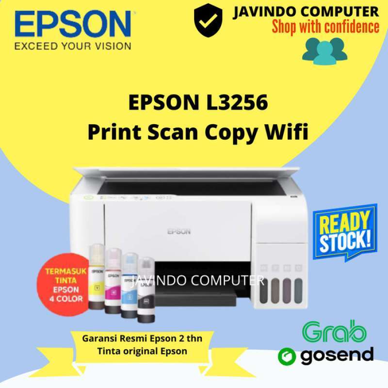 Promo Epson EcoTank L3256 Wi-Fi All-In-One Ink Tank Printer Print-Scan ...