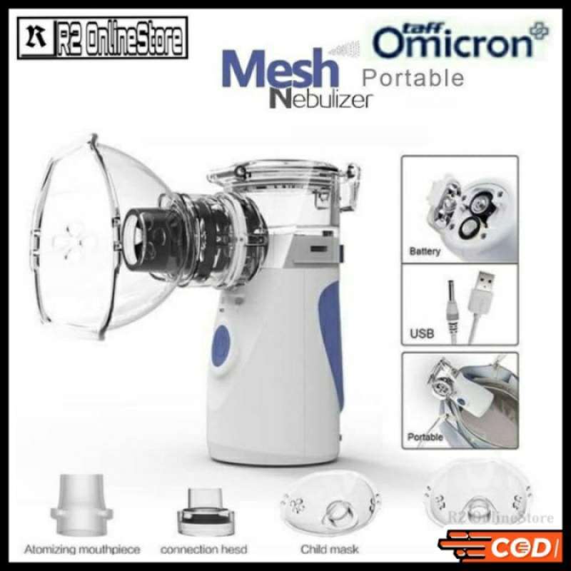 Promo Alat terapi Uap Pernafasan Asma Inhale Nebulizer Anak/Dewasa ...
