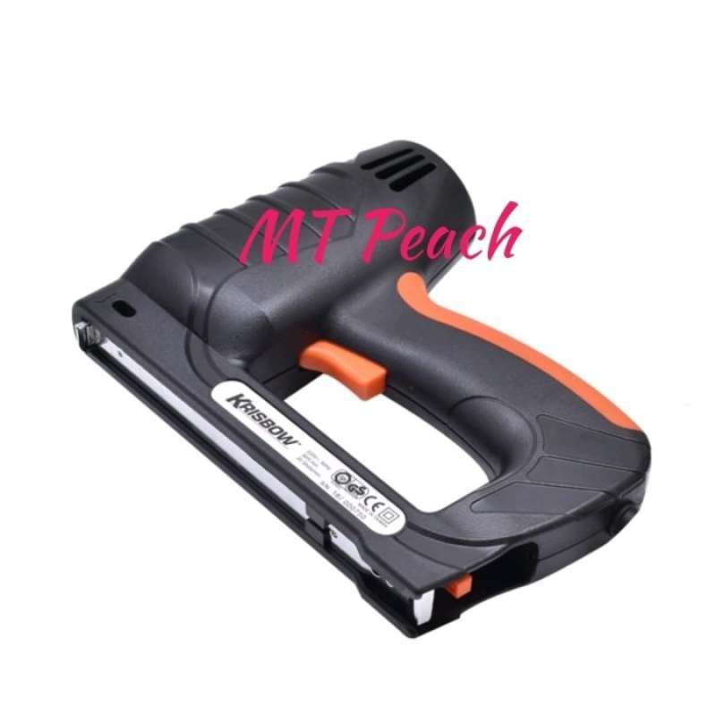 Promo Krisbow Staple Gun Stacker 3way Electric Stapler Tembak Elektrik