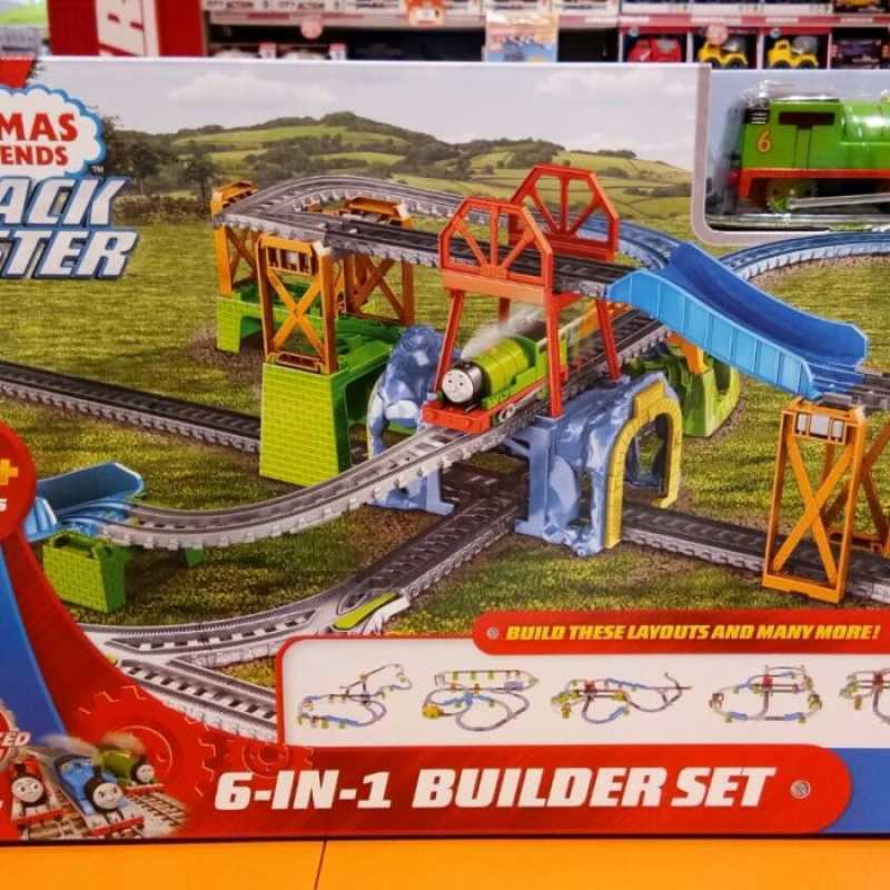 Jual Thomas And Friends Trackmaster 6 In 1 Builder Set / Mainan Di ...