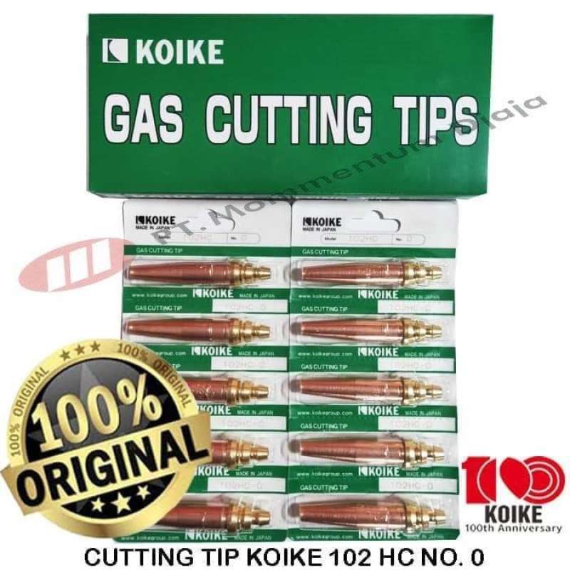 Promo Koike, Koike Sanso 100 Cutting Tip Koike 102hc No.0 Diskon 23