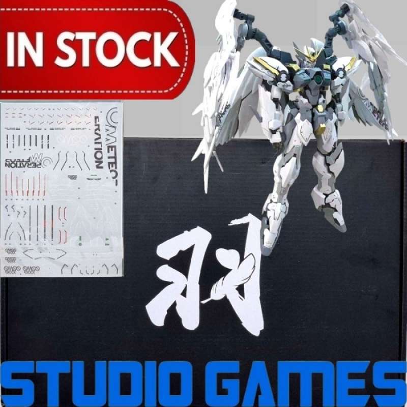 Promo Mjh Mg 1/100 Wing Zero Snow White Prelude High Resolution Plamo