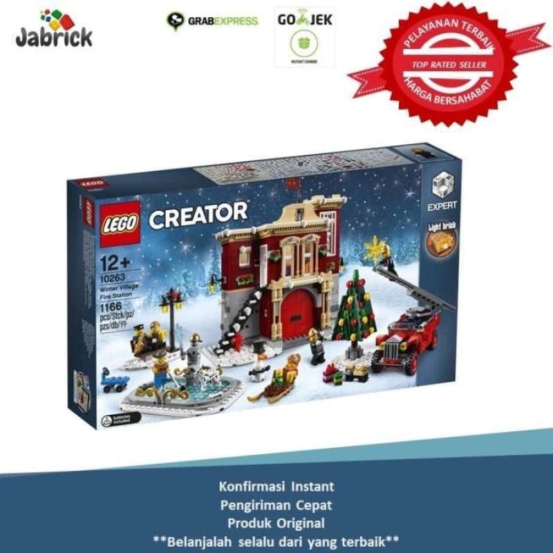 Lego winter fire shop