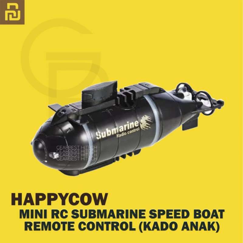 Promo Happycow Mini RC Submarine Speed Boat Remote Control Kado