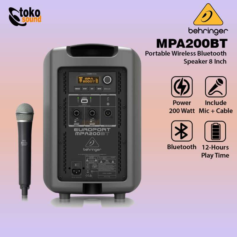 Behringer mpa on sale 200