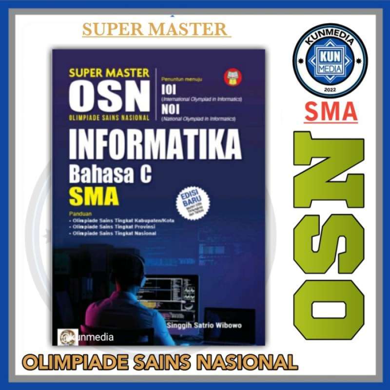 Promo Buku Bahasa C Osn Untuk Olimpiade Komputer Informatika Diskon 23% ...