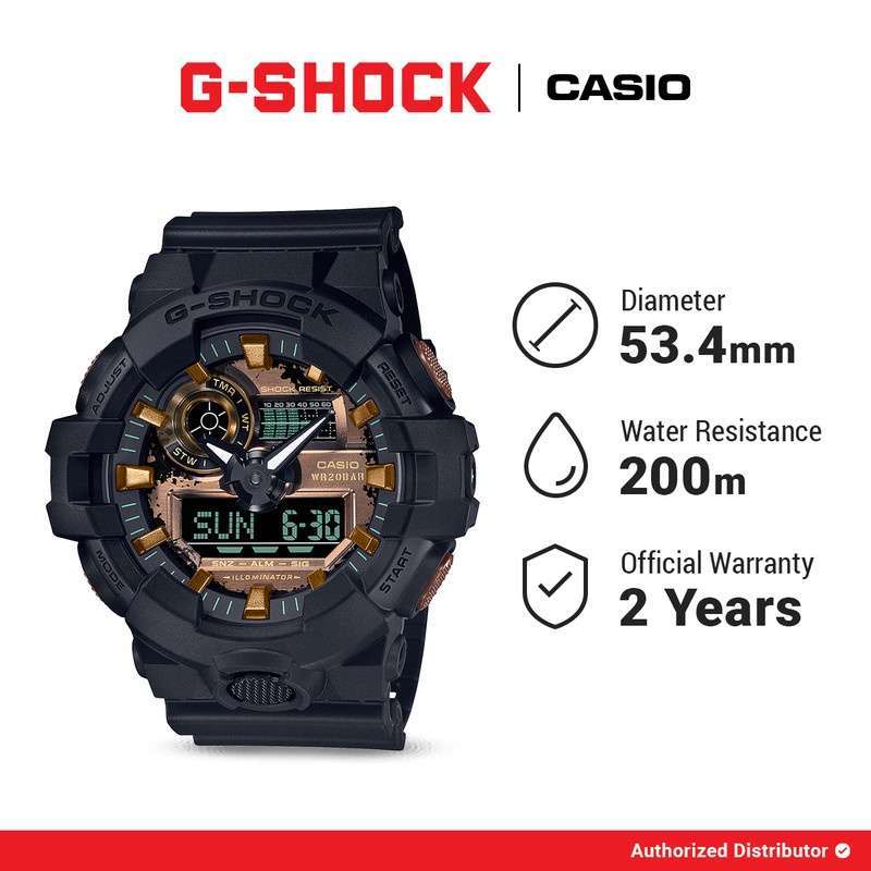 Promo G shock Jam Tangan Unisex Ga 700rc 1adr Original Analog Digital Diskon 23 Di Seller G shock Official Store Cideng Kota Jakarta Pusat Blibli