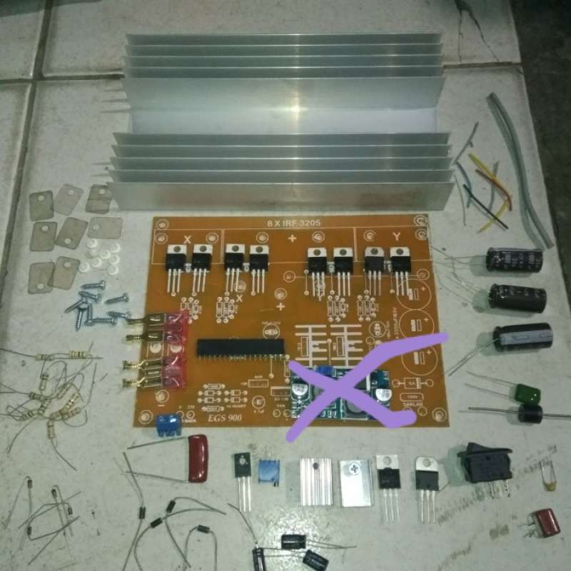 Promo Inverter Egs002 Pcb+komponen Tampa Board Egs002 Diskon 33% Di