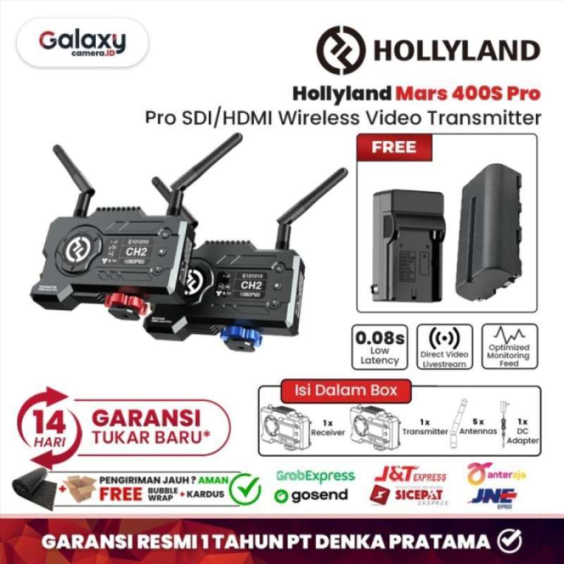 Promo Hollyland Mars 400s Pro SDI/HDMI Wireless Video Transmitter