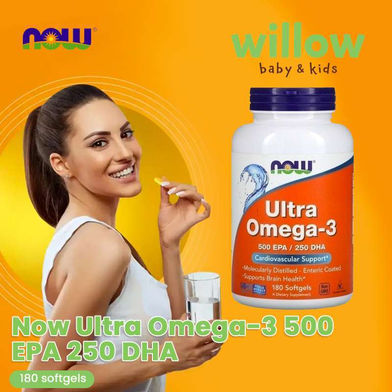 Jual Vitamin - Now Ultra Omega-3 500 Epa 250 Dha - 90 Softgels Di ...