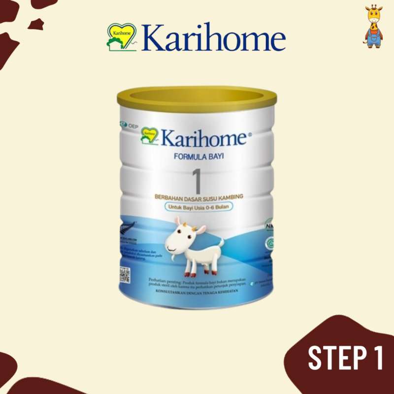 Jual Karihome baby step 1 2 3 400 gr Susu Kambing Susu Formula