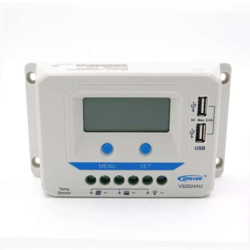 Promo Solar Charge Controller Epever 20A VS2024AU Pwm 20a Diskon 23