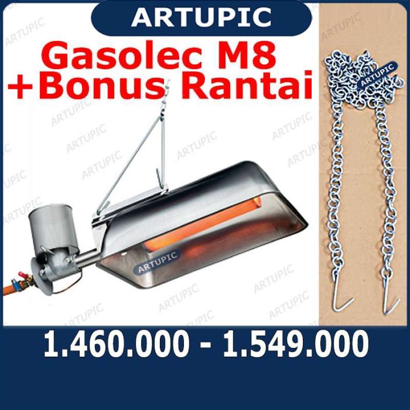 Promo Gasolec M8 Pemanas Kandang Ayam Infrared Gas Brooder Heater ...
