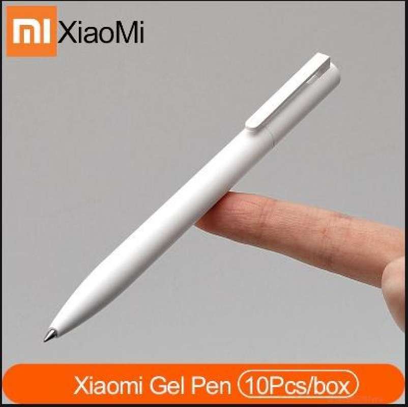 Jual xiaomi mi gel ink pen original pulpen pena 1 box isi 10pc di