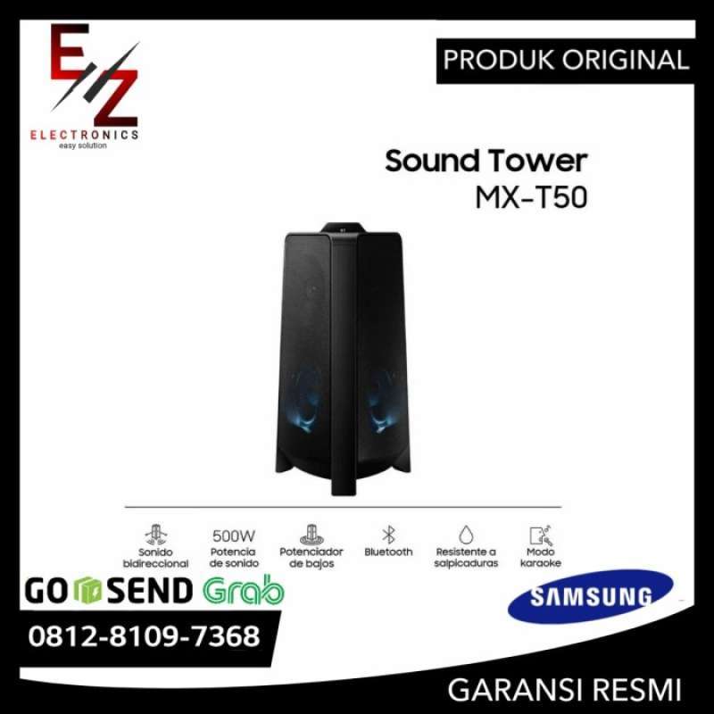 Promo SAMSUNG SOUND TOWER MX T50 SPEAKER BLUETOOTH PARTY 500W POWER