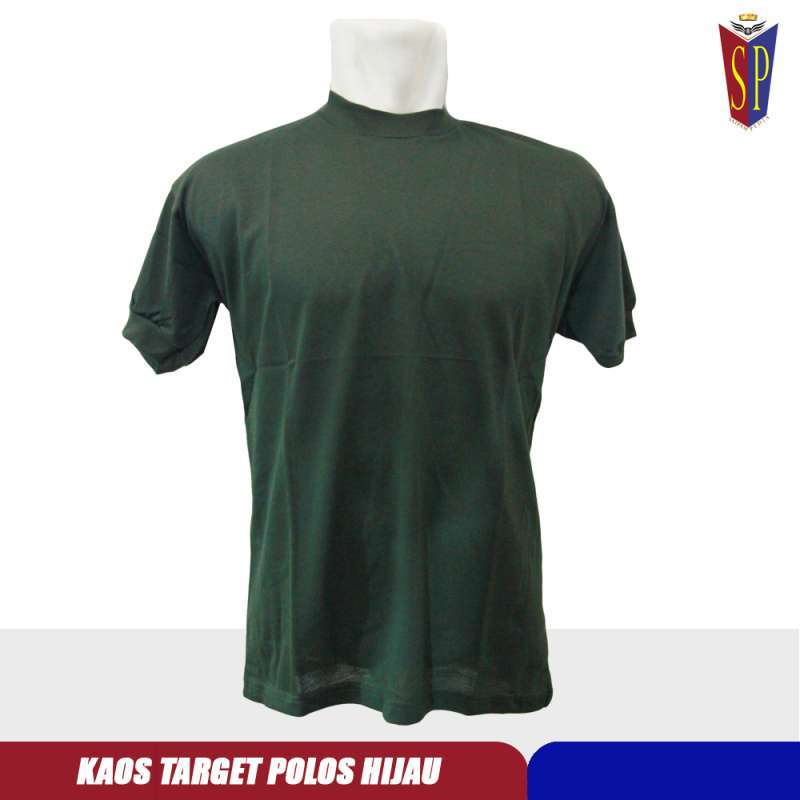 Promo Kaos Hijau Polos Target - Kaos Polos Hijau - Kaos Warna Hijau