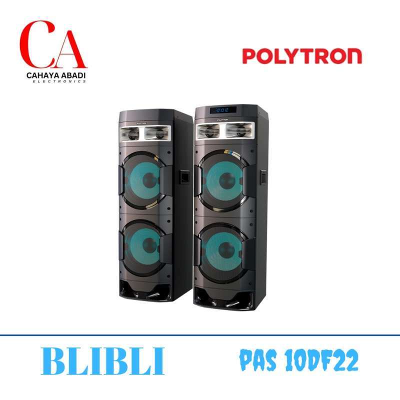 Jual Speaker Aktif Polytron Bluetooth Karaoke 10 Inch Pas 10df22