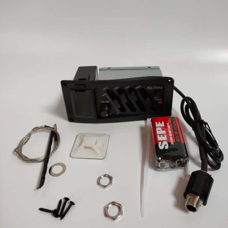 Promo PREAMP EQUALIZER 7545 R/SPULL PICK UP GITAR/EQ - Diskon 50% di ...