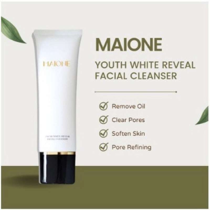Jual Maione Body Care Youth White Reveal Facial Cleanser : 100 Ml