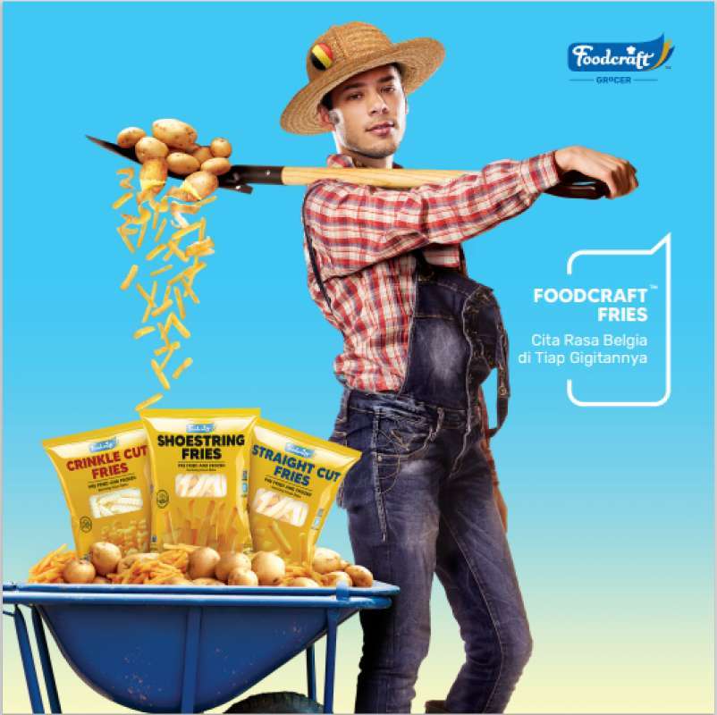 Promo (Bundle) Foodcraft French Fries Series X Pastry Local Puffs