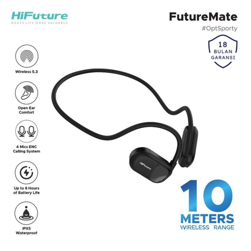 Promo New Hifuture Futuremate-2 Mics Enc Air Conduction Headphone ...