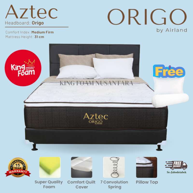 Jual Origo Aztec Semua Ukuran Kasur Springbed (Full SET) HB Origo 180