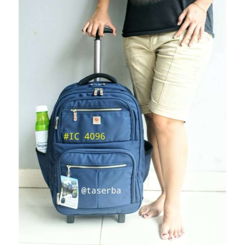 Tas ransel trolley polo cheap