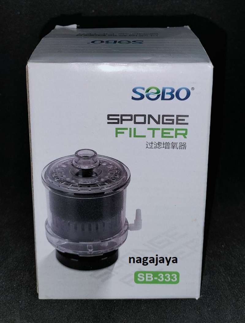 Promo sponge filter sobo sb 333 biofoam busa filter aquarium Diskon 26 di Seller Volcano shop